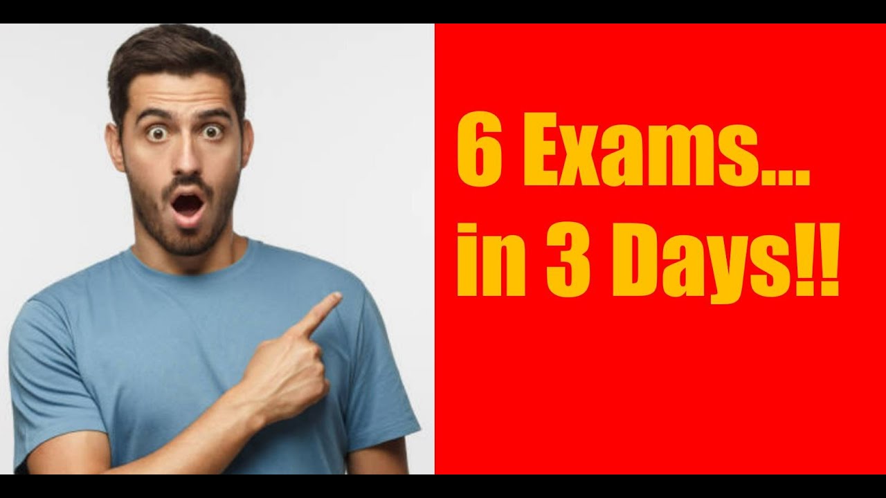 6 HRCI Exams in 3 Days!!!