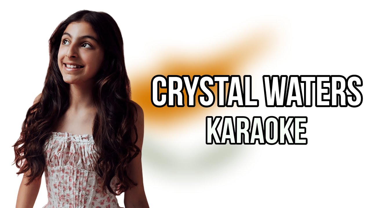 Maria Pissarides - Crystal Waters | Karaoke Version (Instrumental) 🇨🇾