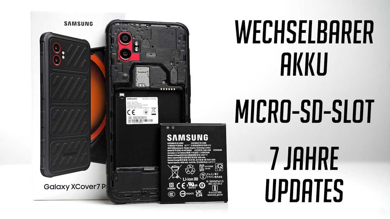 Mit austauschbarem Akku: Samsung Galaxy XCover 7 Pro Unboxing & Erster Eindruck (Deutsch) | SwagTab