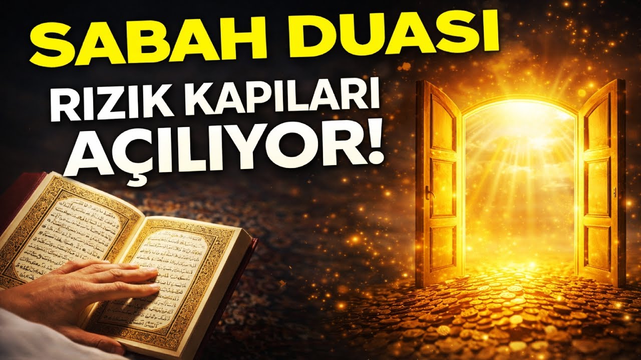 Kim Bu Duayı HER SABAH Dinlerse ZENGİN OLUR, SIKINTISI BİTER, RIZIK KAPILARI AÇILIR! ( Sabah Duası )