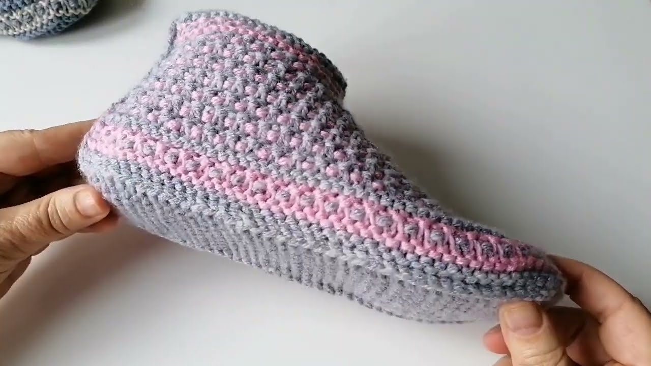 Strickschuhe, Hüttenschuhe, einfach 😍