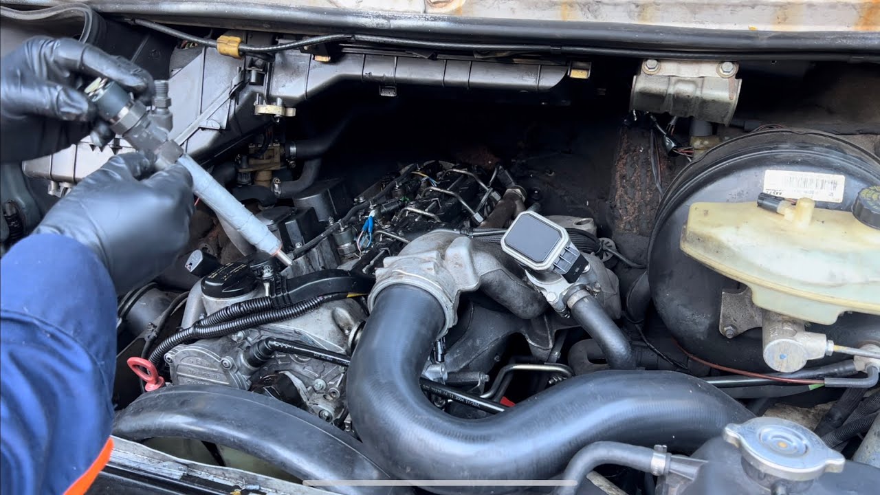 DIY Mercedes Sprinter Fuel Injector Leak Repair | Step-by-Step Guide
