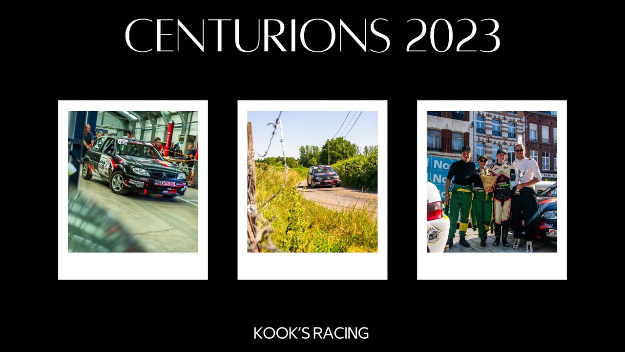 🏁 RALLYE DES CENTURIONS 2023 | Kook’s Racing 😎🏆