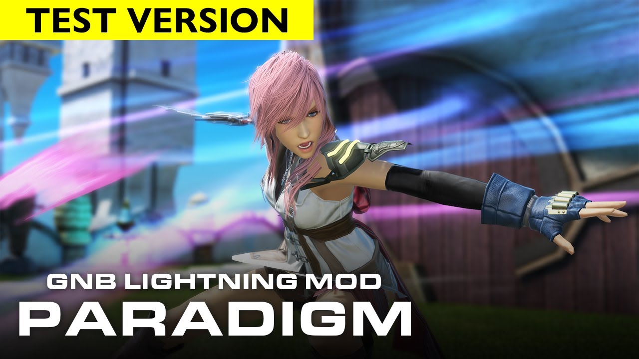 Paradigm (GNB) Incomplete Test Version 0.7.5 - Lightning Animation & VFX Mod for FFXIV