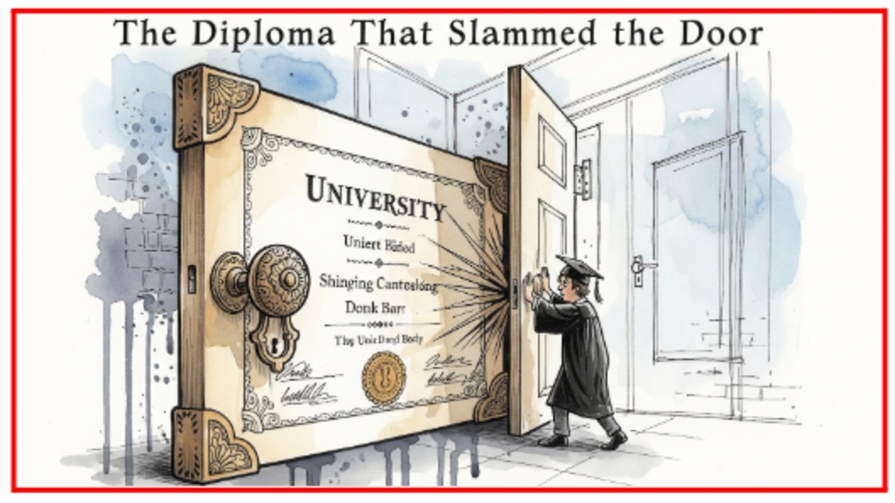 The Diploma That Slammed the Door