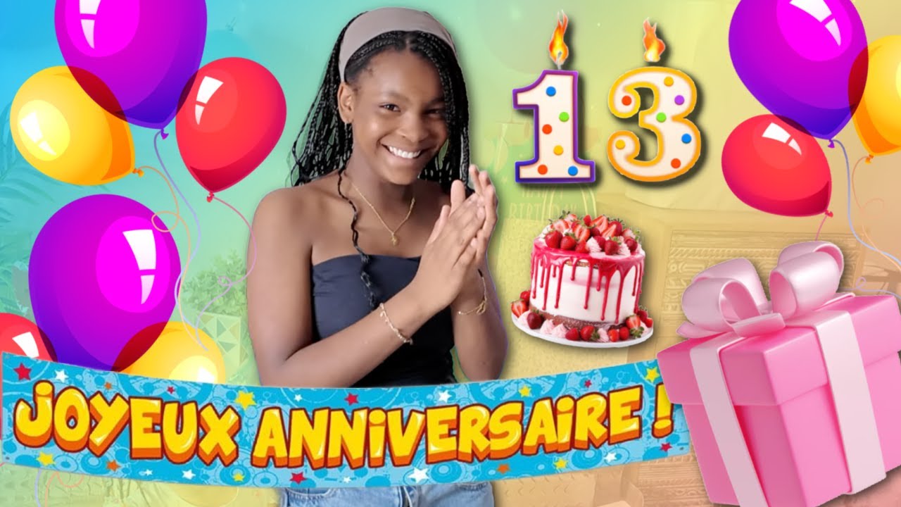L'ANNIVERSAIRE DE MAELLIA 13 ANS Ouverture des cadeaux !