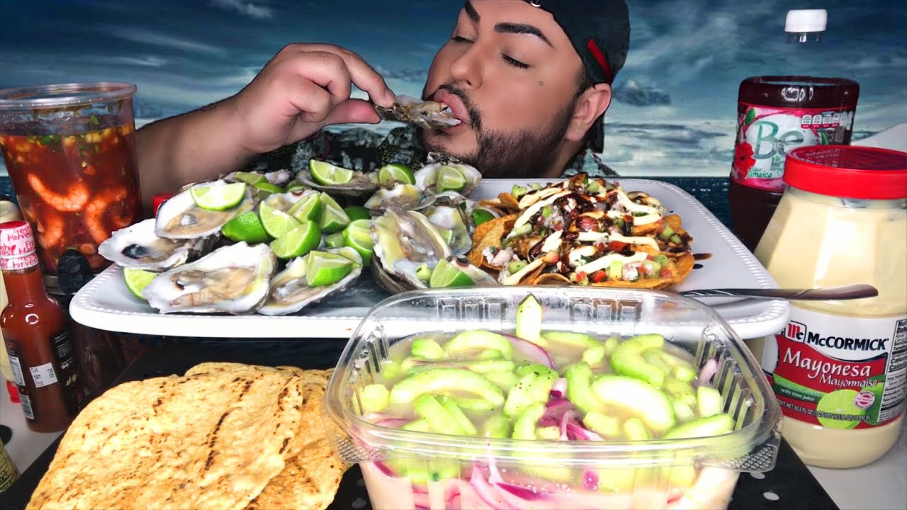 FRESH RAW OYSTERS & MARISCOS