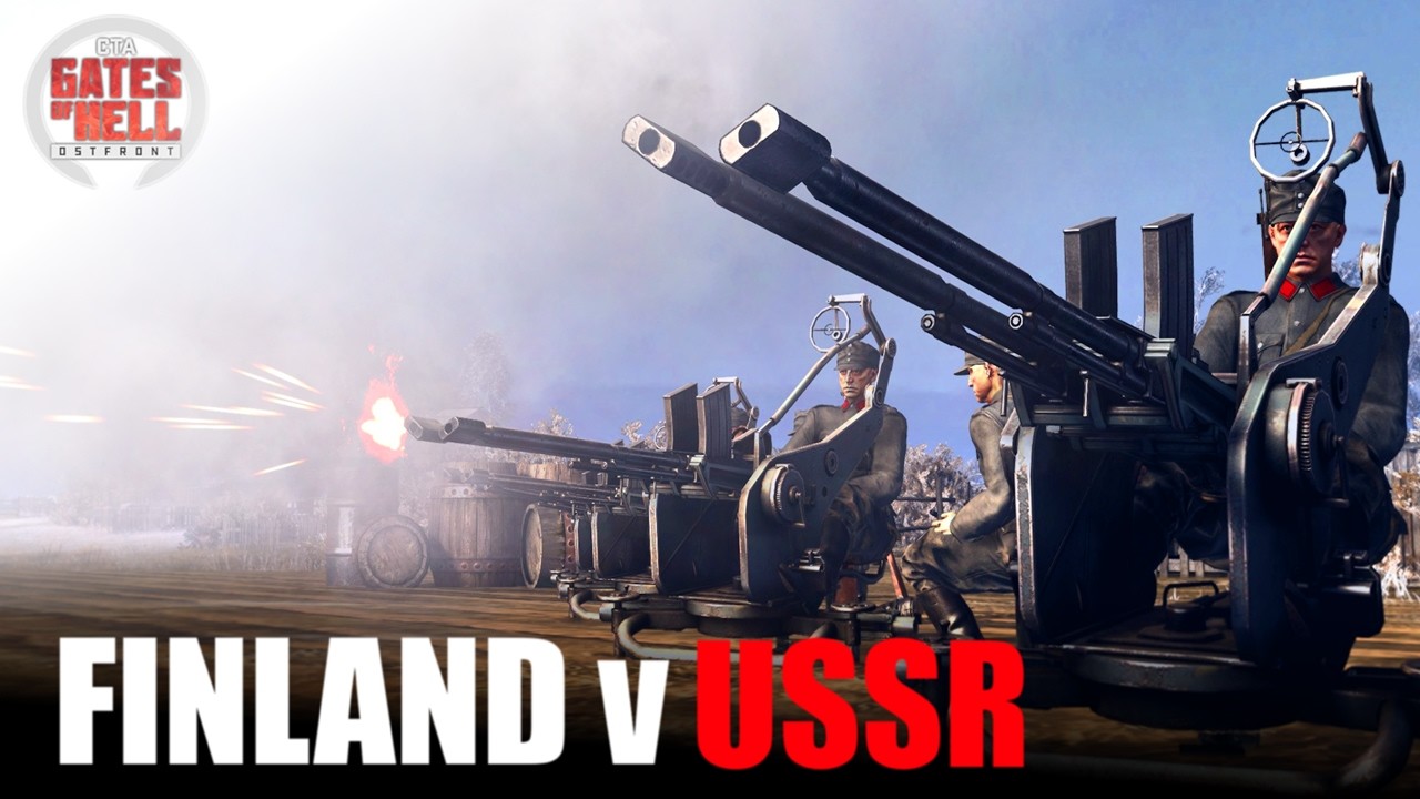 Gates of Hell: Ostfront - Finland vs USSR -  20 ITK sweeping up the Black Sea Shores