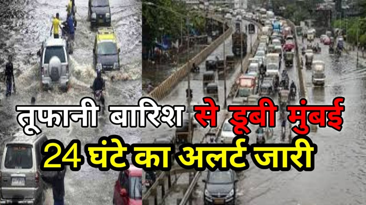 LIVE Maharashtra Mumbai Heavy Rain news|Local Train News|Andheri,dadar,Vasai Waterlogging