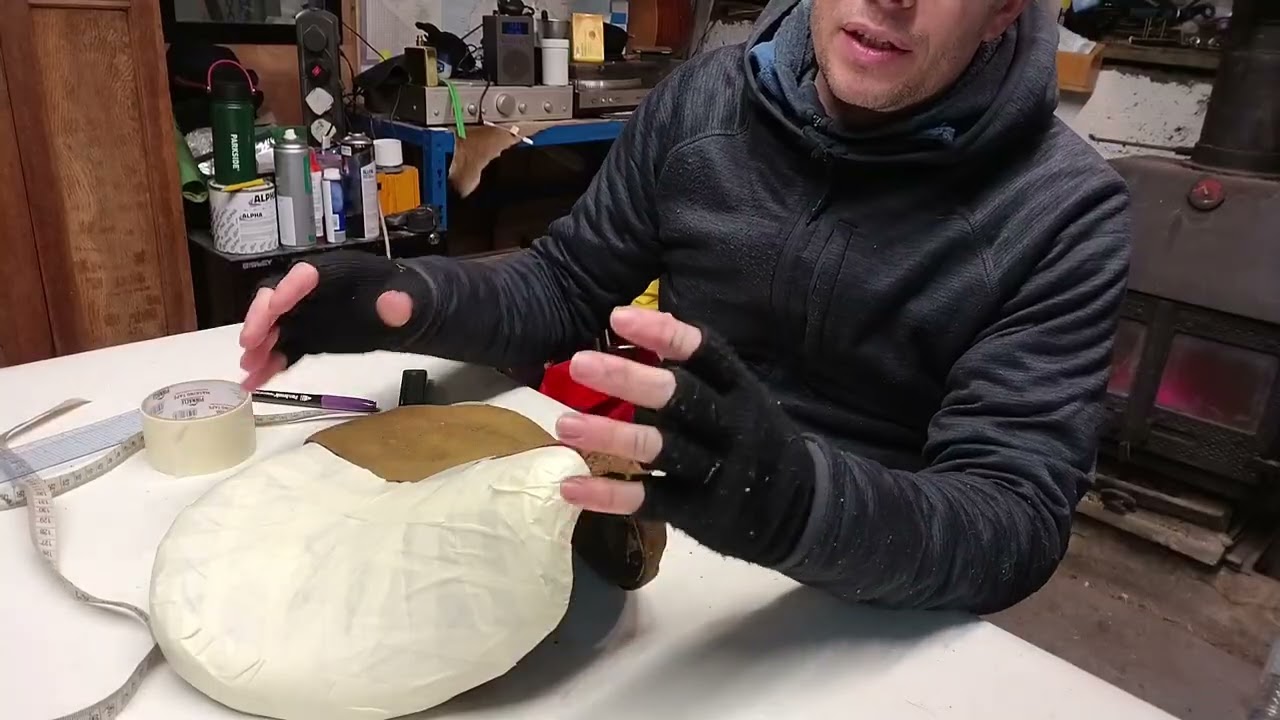 How to make a motorcycle seat cover PART 1