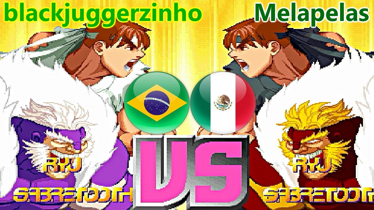 X-Men Vs. Street Fighter - blackjuggerzinho vs Melapelas