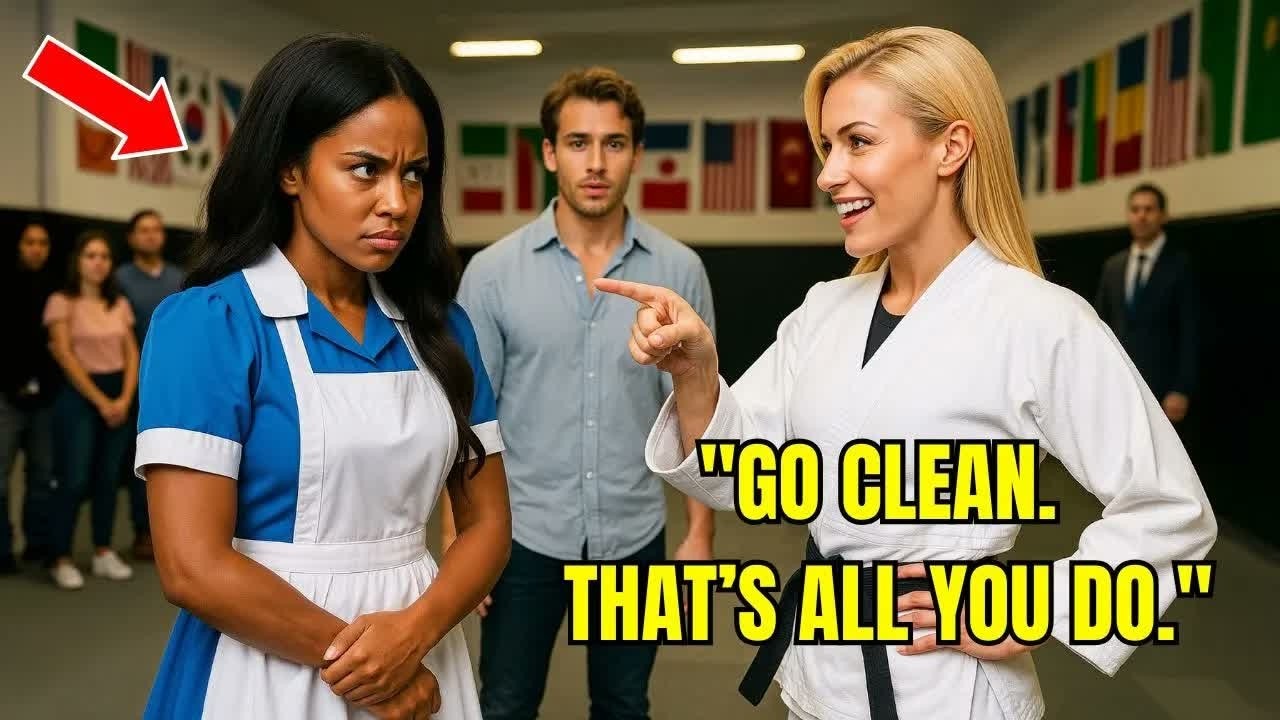 Black Belt Rich Girl Challenges Black Maid To A Fight — What Happened Next SHOCKED Everyone!