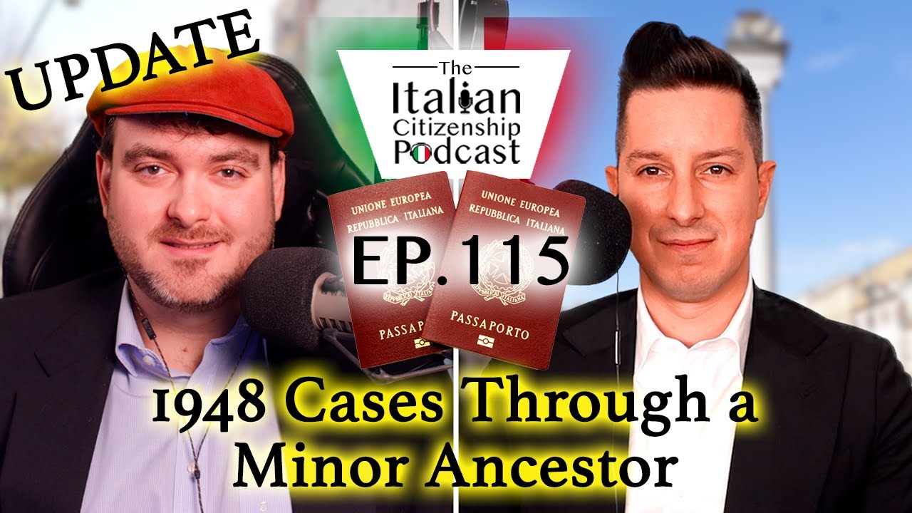 UPDATE - Italian Citizenship Through the Courts via a Minor Ancestor