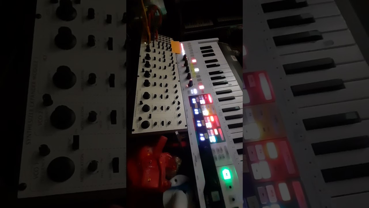 Synth Jam Behringer 2 XM, Pro 3, blissful