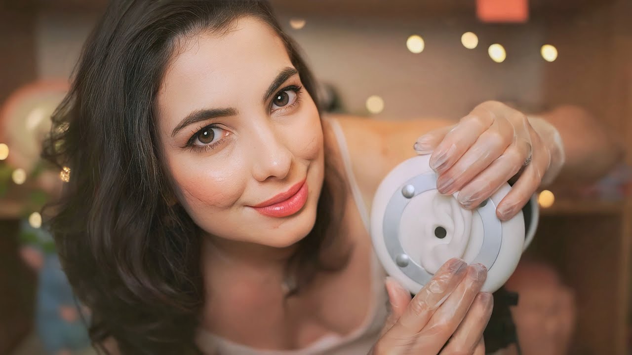 ASMR MASSAGEM NAS ORELHAS PARA DORMIR | Sweet Carol
