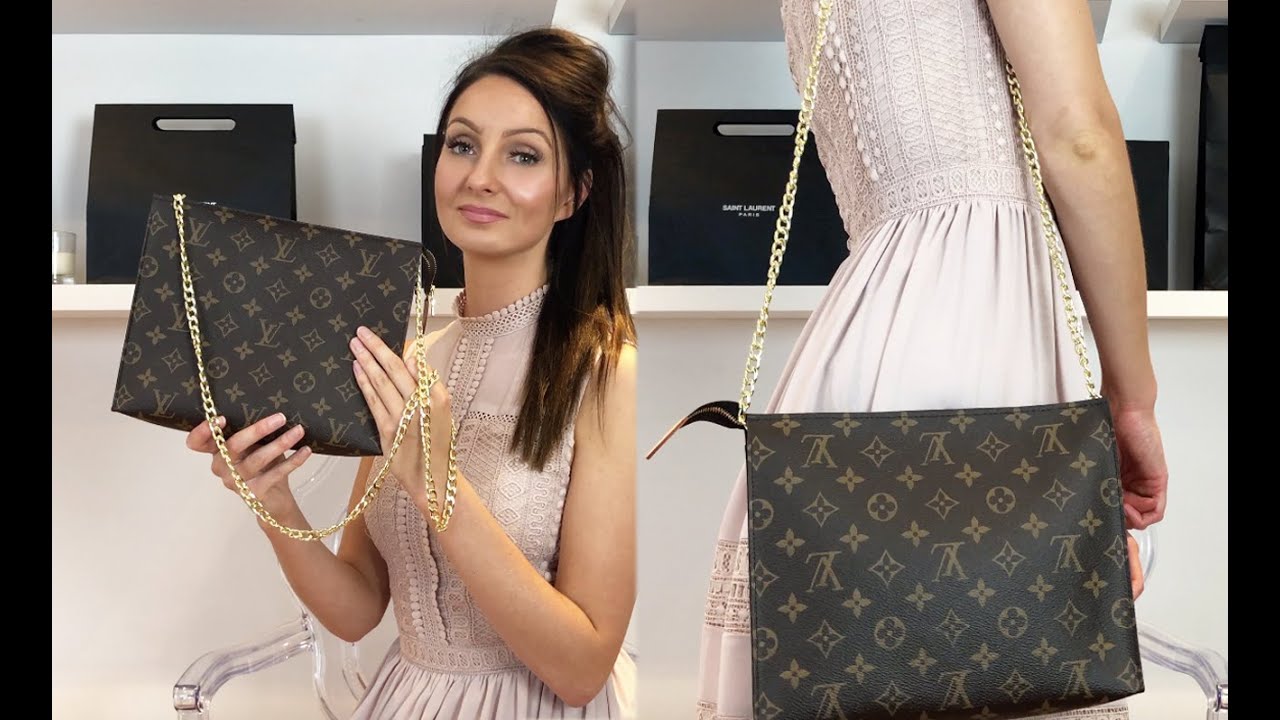 How to turn the Louis Vuitton Toiletry Pouch 26 into a Cross Body Bag with this AMAZING Kit!