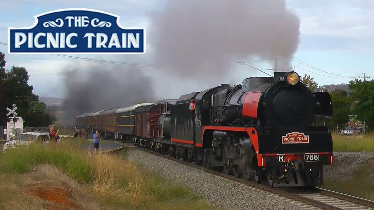 R766 - The Picnic Train South Tour - Pt 2  - Wagga-Cootamundra  - Wagga Wagga Shuttle Rides