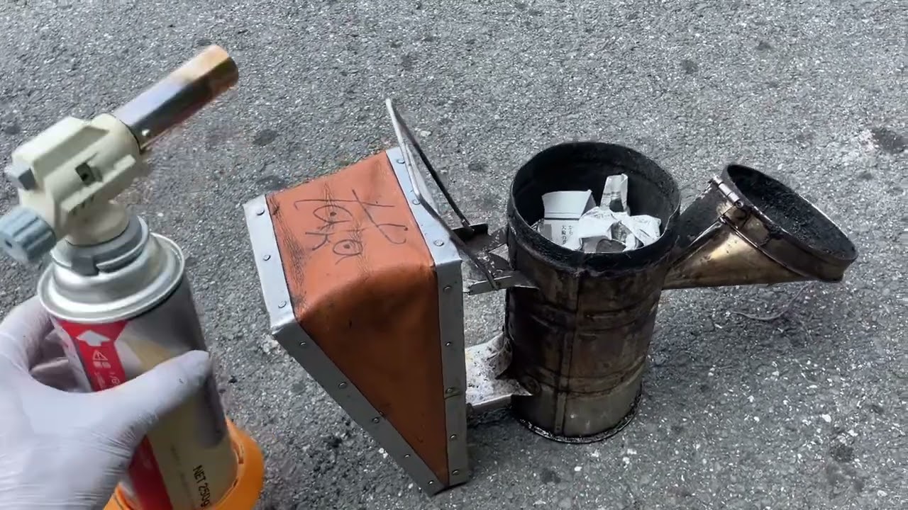 燻煙器の着火方法