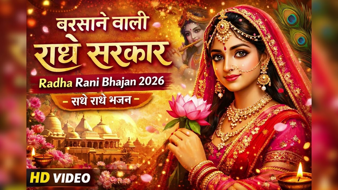 🌸 बरसाने वाली राधे सरकार | Radha Rani Bhajan | Latest Radha Krishna Bhajan | राधे राधे भजन