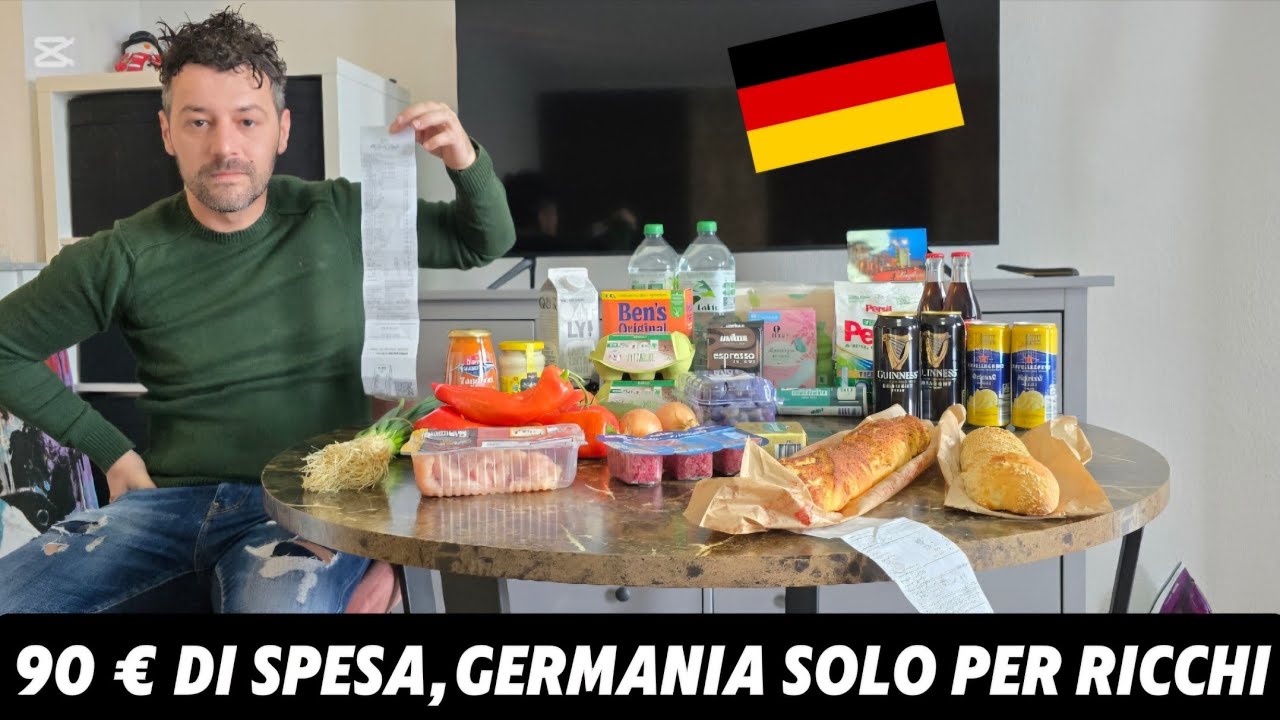 PREZZI FUORI CONTROLLO IN GERMANIA:VI MOSTRO I DATI E LA SPESA