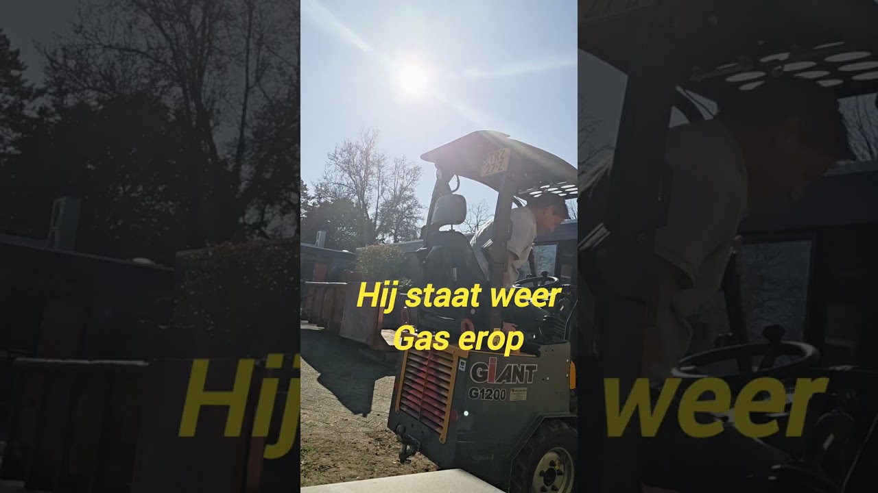 Dagske op de knikmops ...heerlijk weertje .