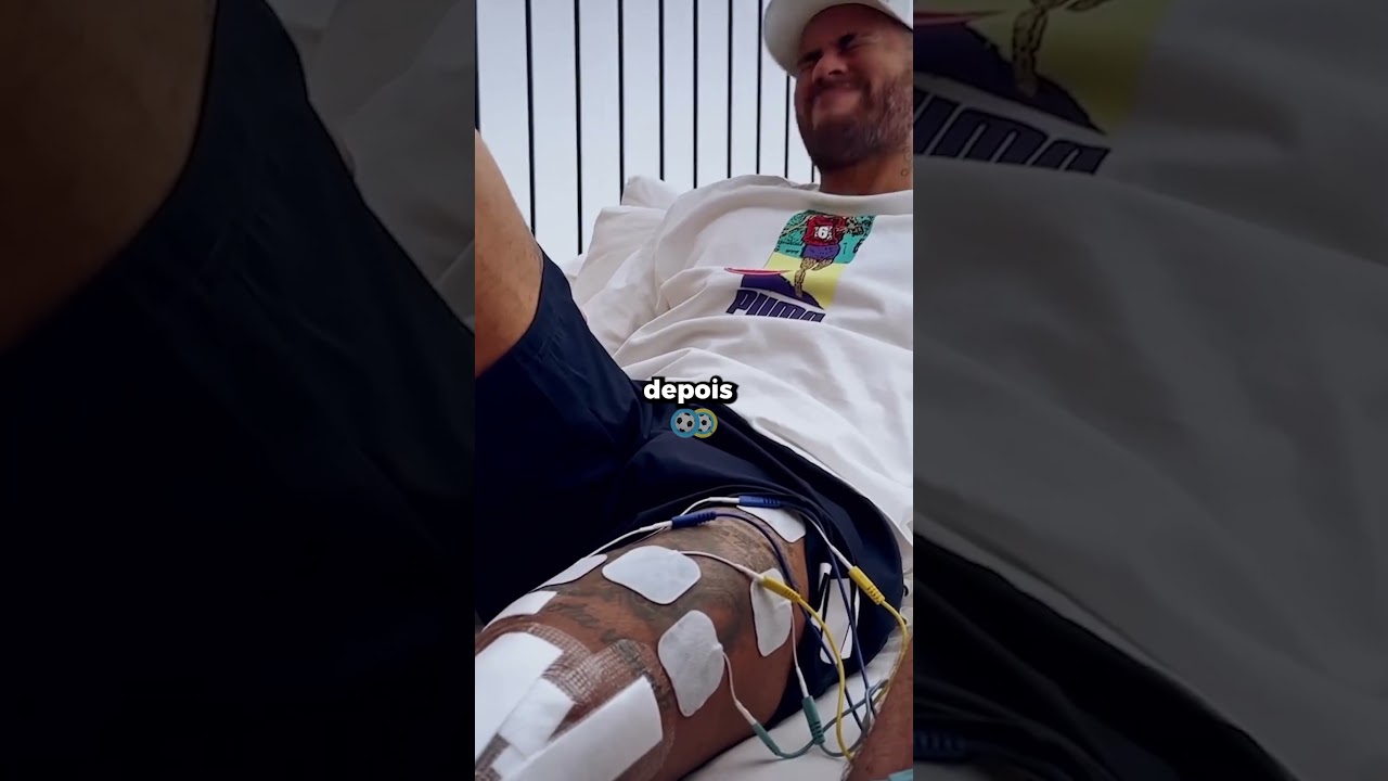 NEYMAR JA DAVA SINAIS QUE IA SE LESIONAR 🥺