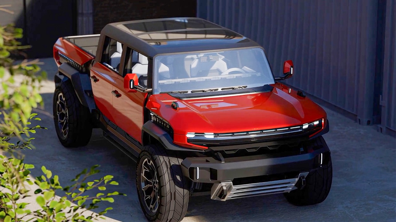 GMC HUMMER X Pickup and SUV concepts to rival the Bronco and the Wrangler