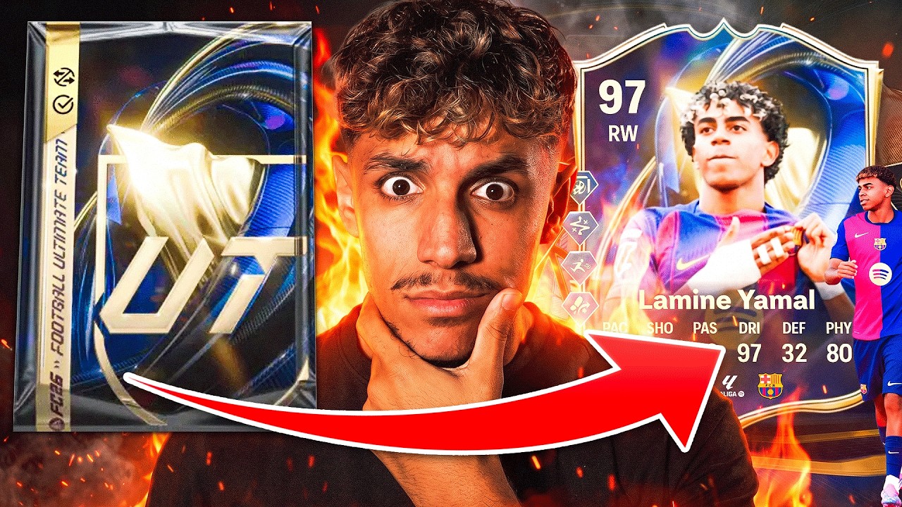 I OPEN &euro;150 WORTH OF TOTS PACKS TO GET LAMINE YAMAL (FC26 pack opening)