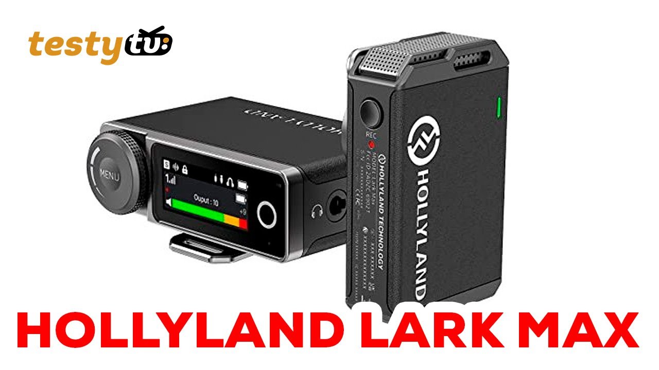 Hollyland Lark Max - bezprzewodowy system audio (2xTX -RX)