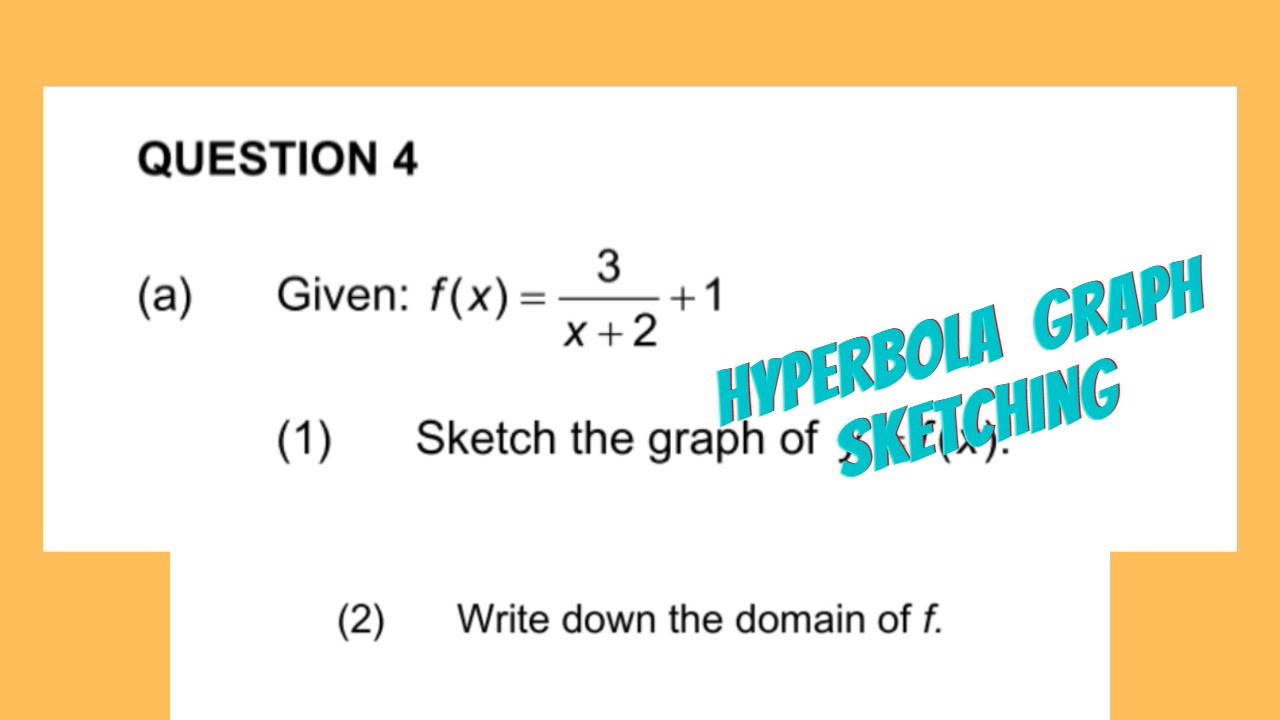 Functions Concepts: Steps in Drawing Hyperbola and finding the Domain of the Graph
