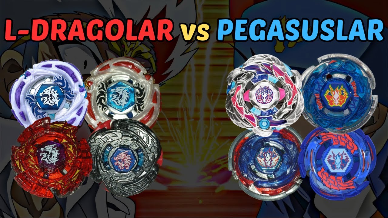 RYUGA vs GINGKA | L-DRAGOLAR vs PEGASUSLAR