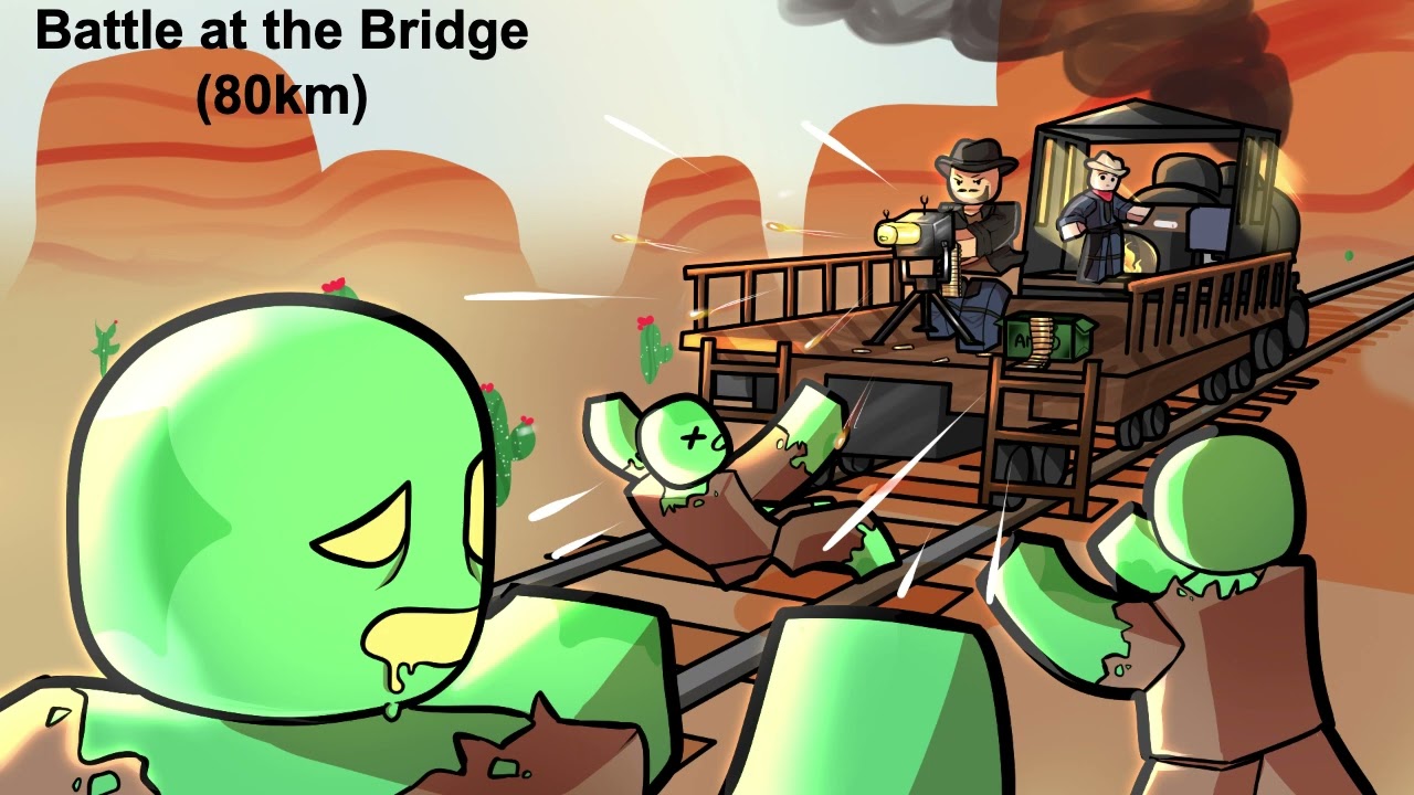 Battle at the Bridge (80km FInale) - Roblox Dead Rails Music (Final Battle OST by Marrow)