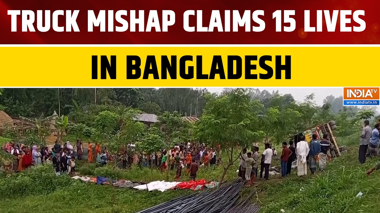 Bangladesh Truck Crash Claims 15 Lives: Labourers Traveling Back Home for Eid Dead | World News