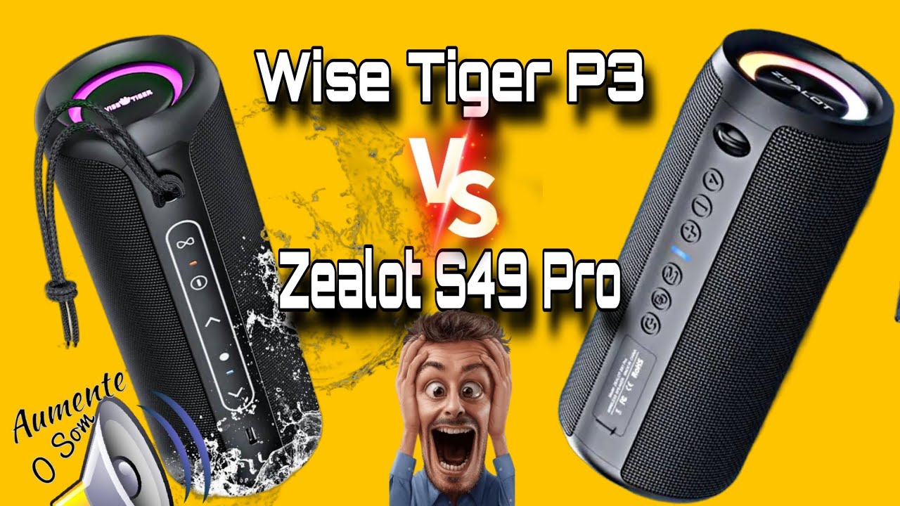 Zealot S49 Pro 40W VS Wise Tiger P3 30W. Quem leva a MELHOR? - Nem Tudo é o que PARECE SER!