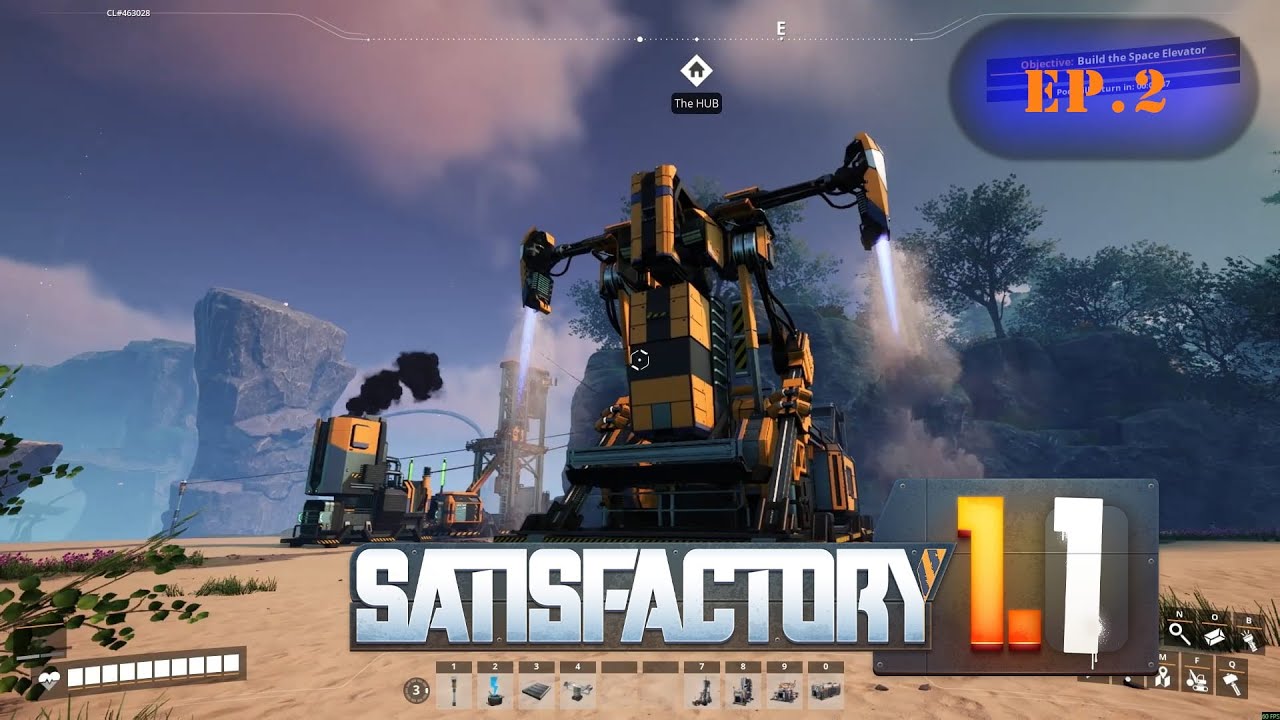 Making moves in Satisfactory (No Voiceover) Ep.2