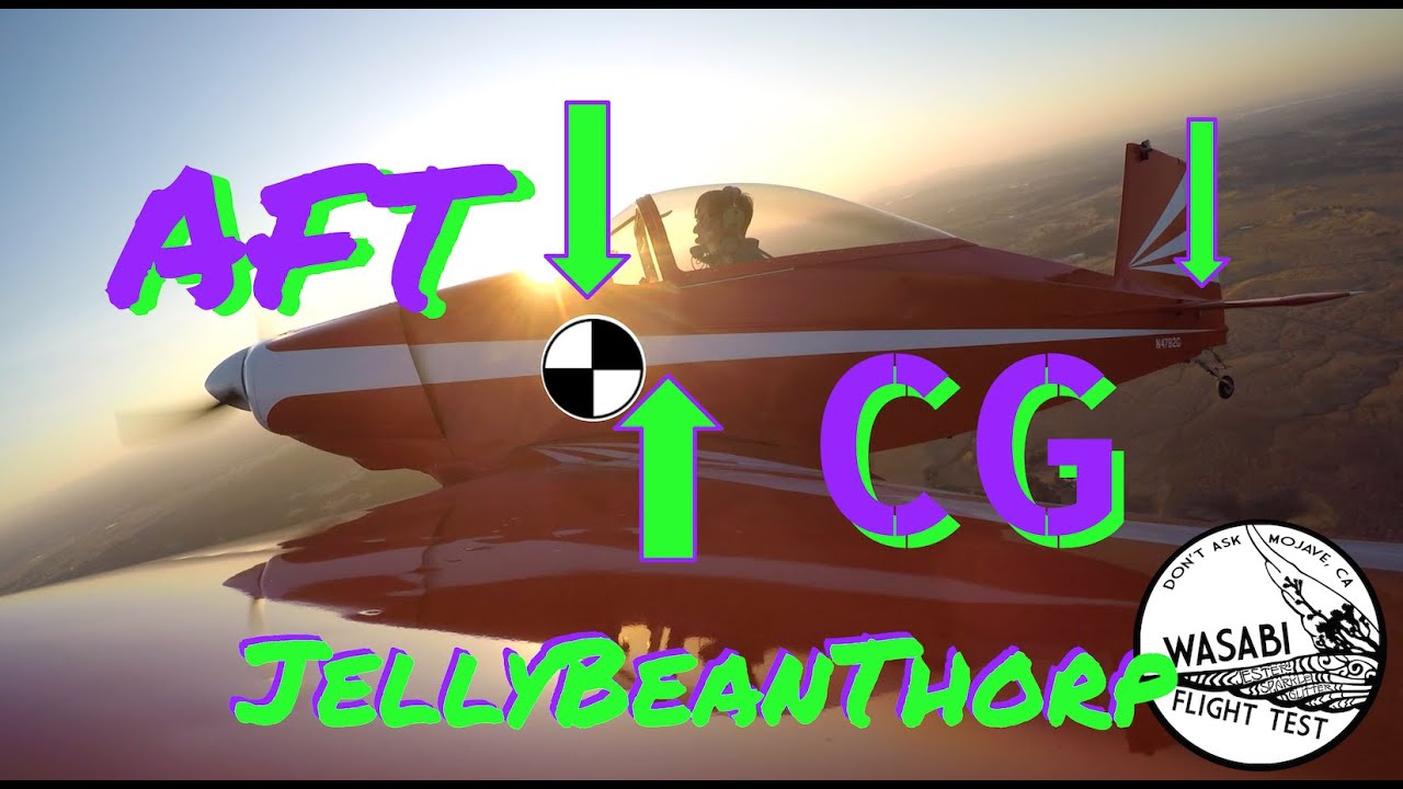 Aft CG Testing - JellyBeanThorp