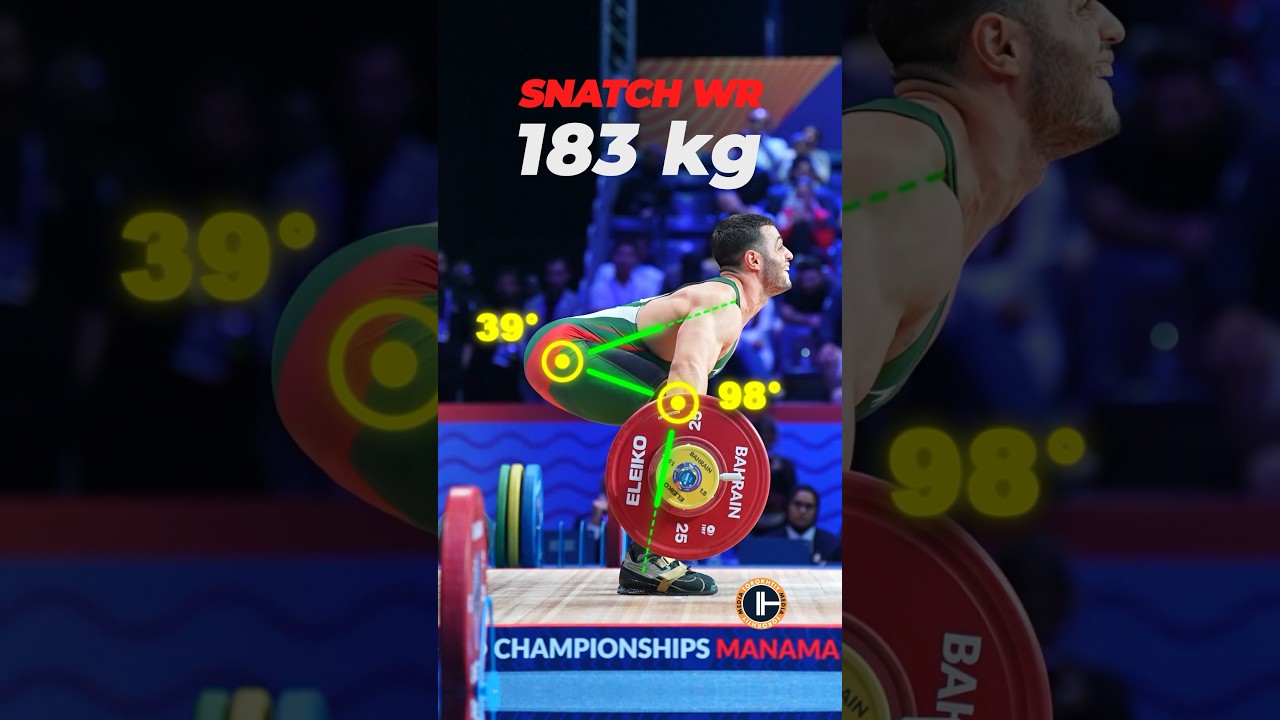 Karlos Nasar (BUL) / Snatch 183 kg - world record