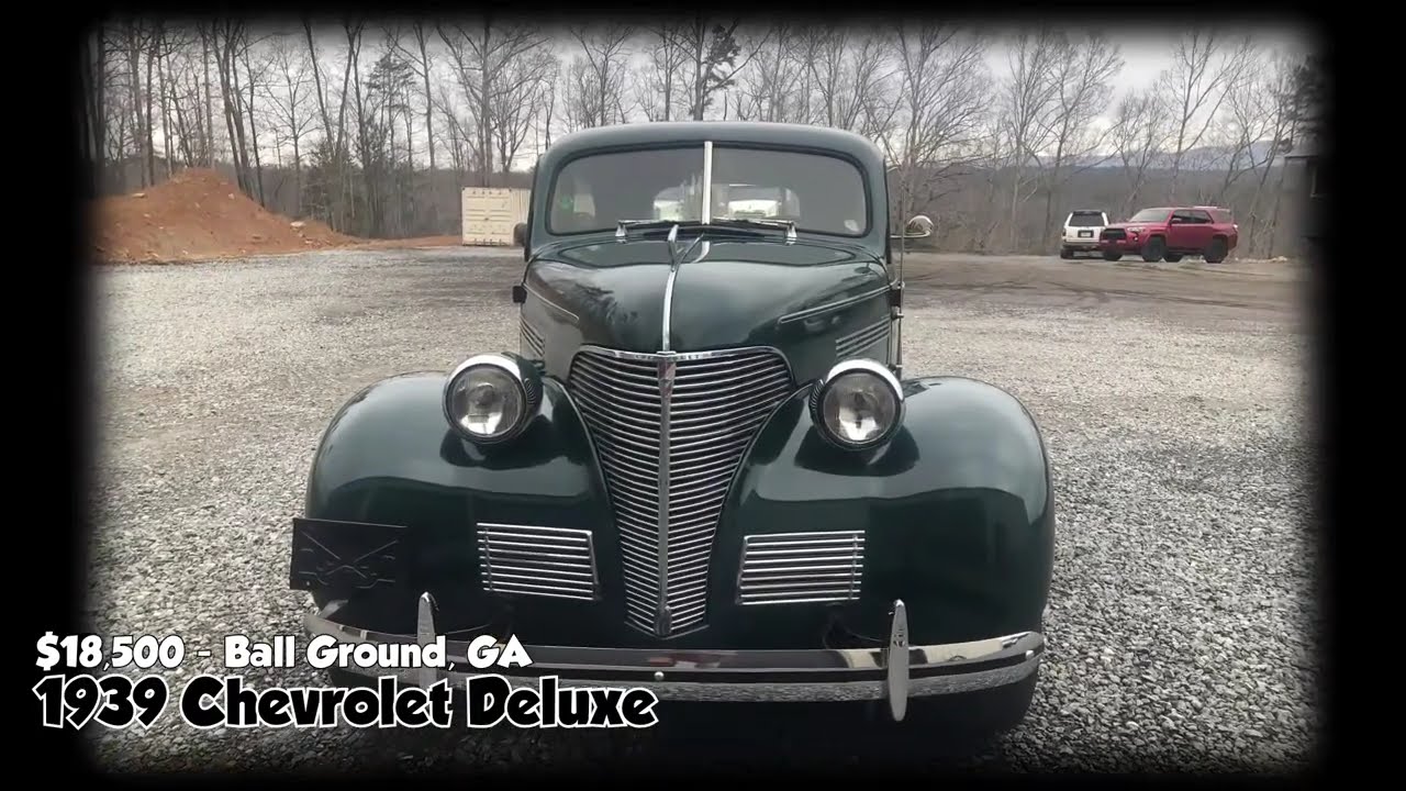 1939 Chevrolet Deluxe For Sale –Location Ball Ground, GA