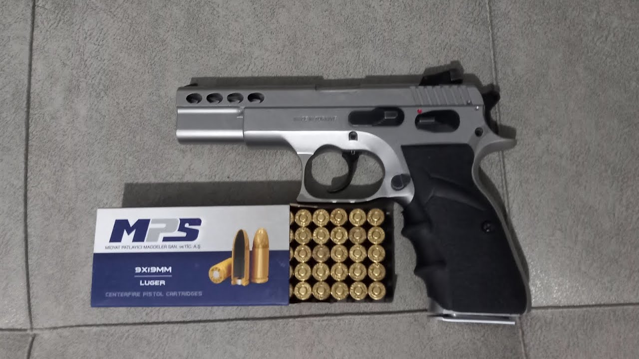 MPS 9×19 LUGER 124 GRAIN MERMİ TANITIMI. #trendingshorts #reels #keşfet