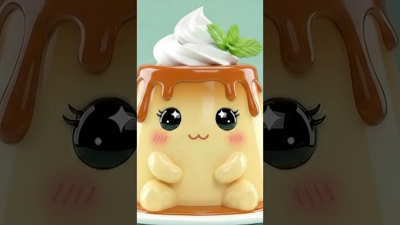 【AI ASMR】 プリン