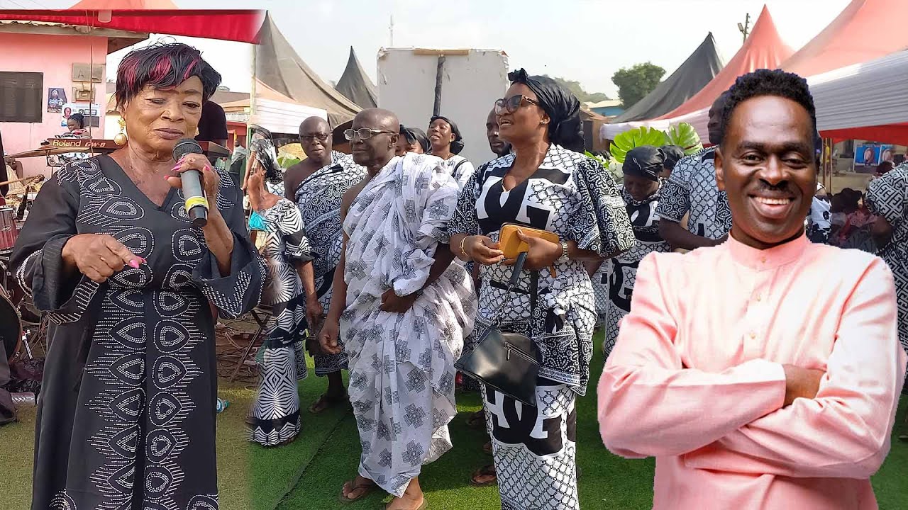 Yaw Sarpong Maame Tiwaa Last Performance That Got Everybody Dancing At Esaase Bontefufuo