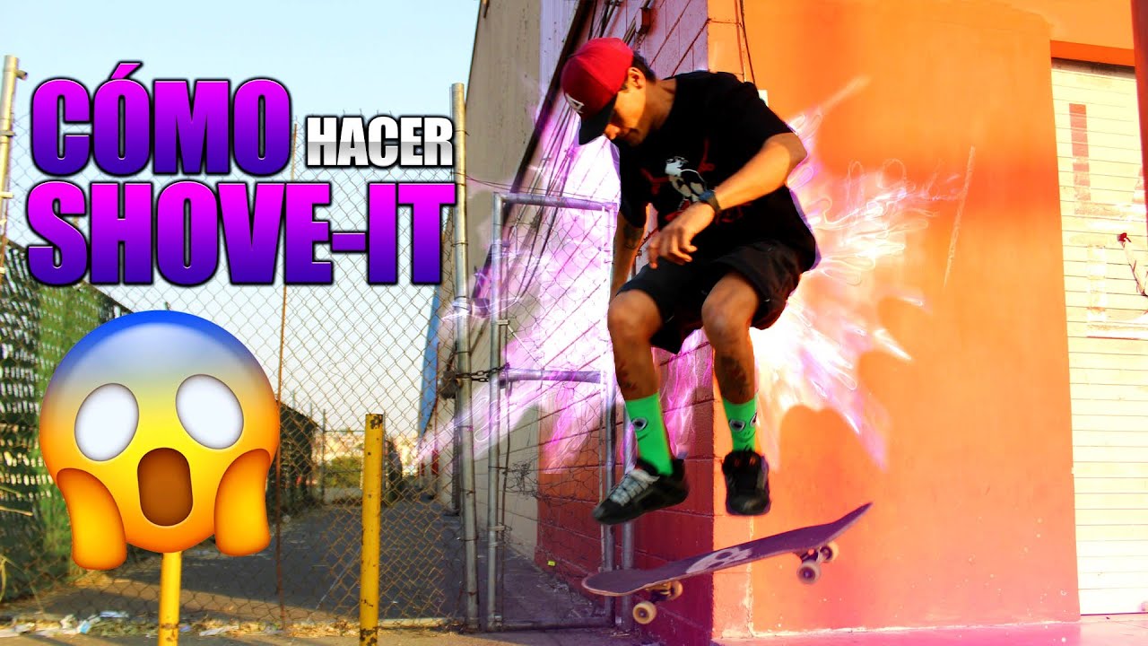 CÓMO hacer SHOVE IT | De una Manera SUPER FÁCIL | SKATE PASO a PASO