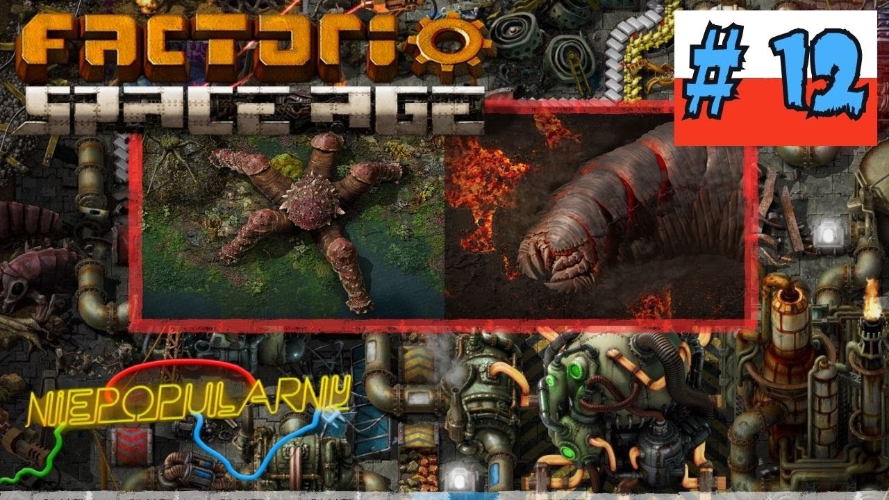 Nasza Łajka się rozwija, pierwsza obrona naziemna Factorio Space Age #12