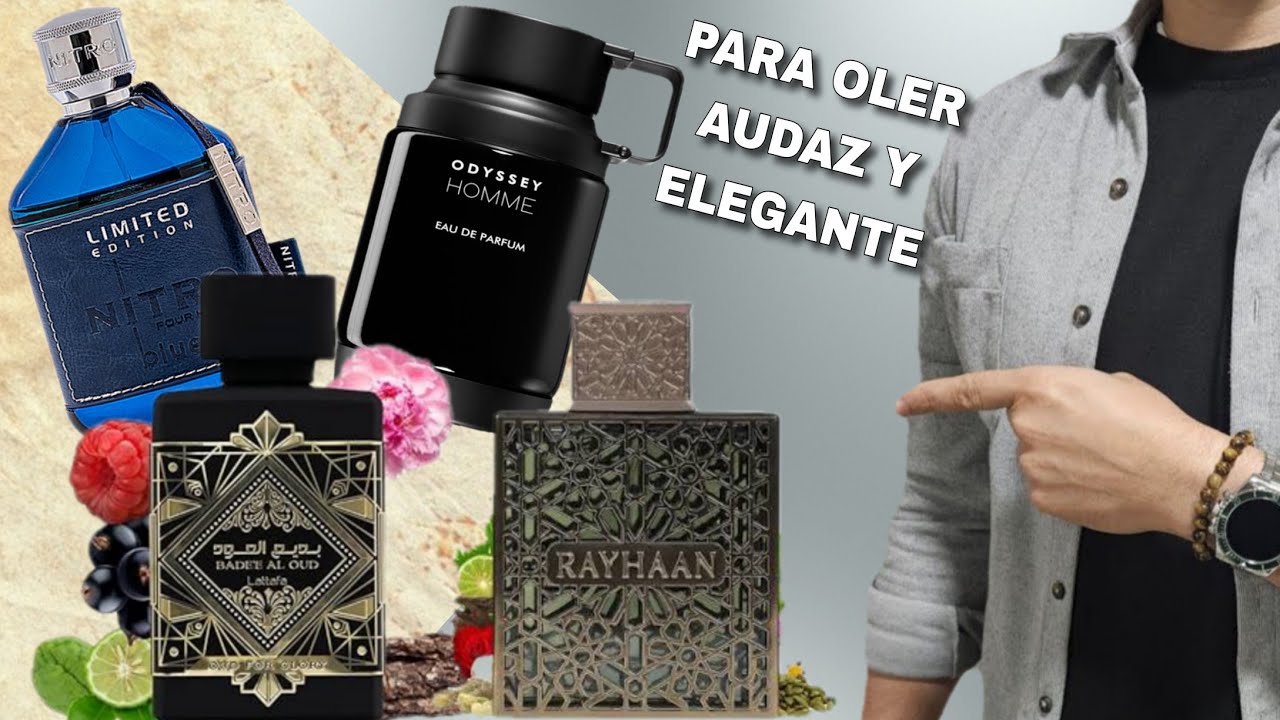 5 PERFUMES QUE TE HARAN OLER SUPER MASCULINO Y HYPER ELEGANTE