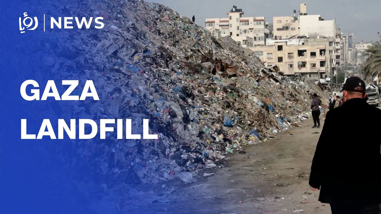 UNDP removes huge garbage piles in Gaza City