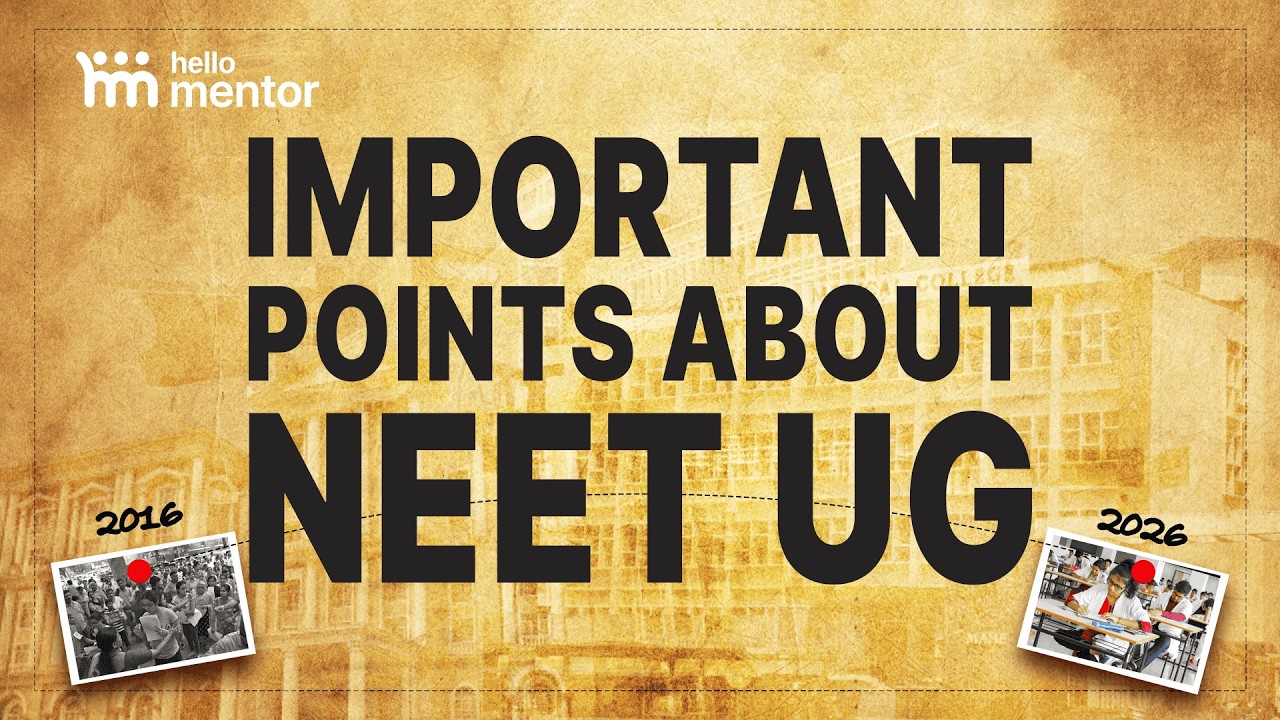NEET UG Explained from Beginning to 2025 | Full History, Major Changes & What Students Must Know