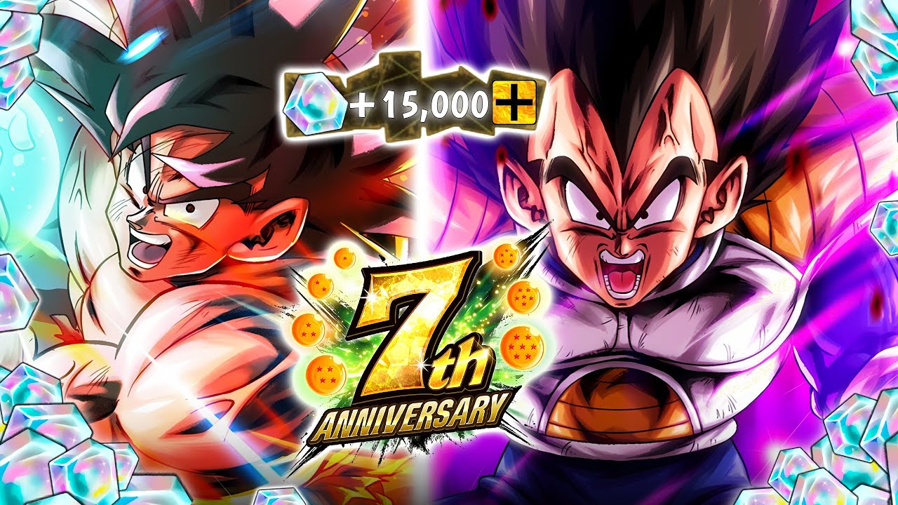 🔴 +15.000! SUMMONS A POR GOKU KAIOKEN EN LA PARTE 2 DEL SÉPTIMO ANIVERSARIO! | Dragon Ball Legends