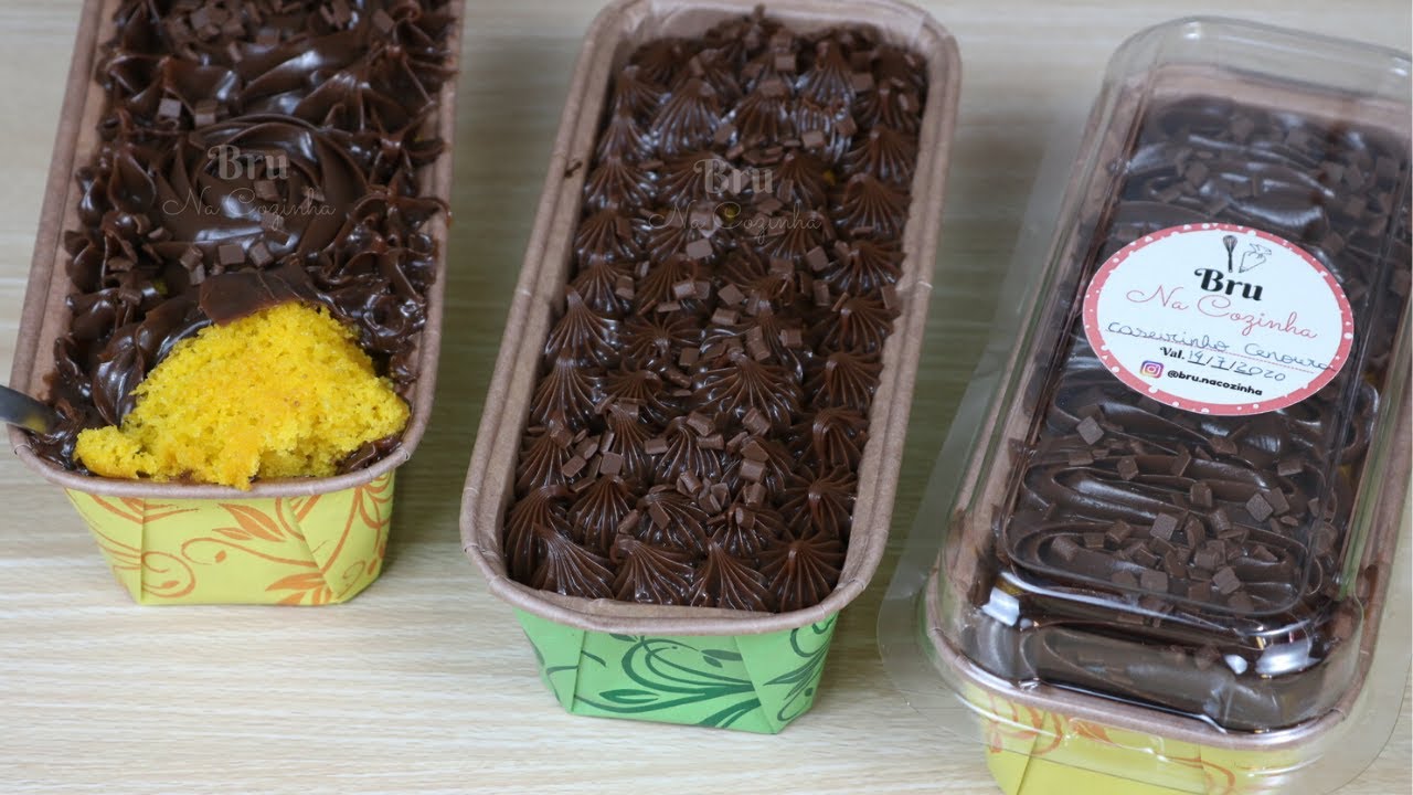 CASEIRINHO DE CENOURA COM BRIGADEIRO - FAÇA E VENDA CASEIRINHO DE CENOURA | Bru na Cozinha |