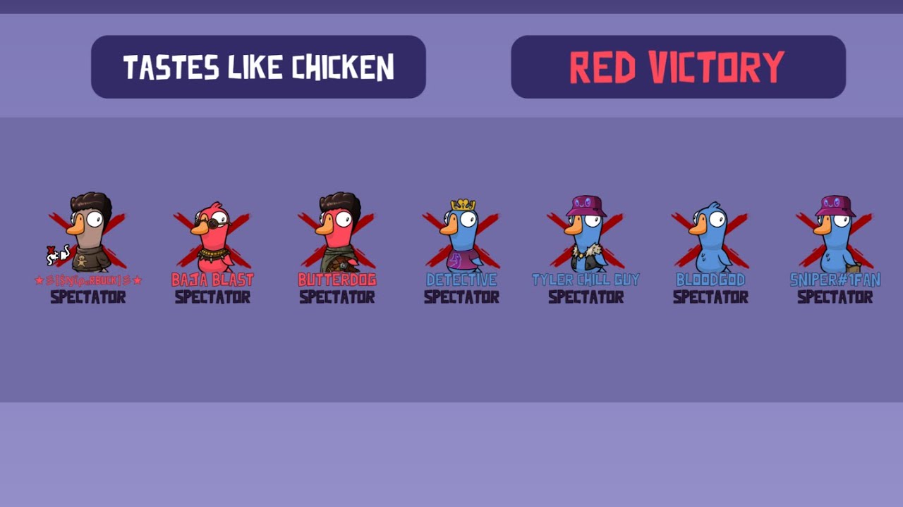 PLAYING THE SNIPER ROLE AND THE PELICAN ROLE AT THE SAME TIME  (Goose goose duck)