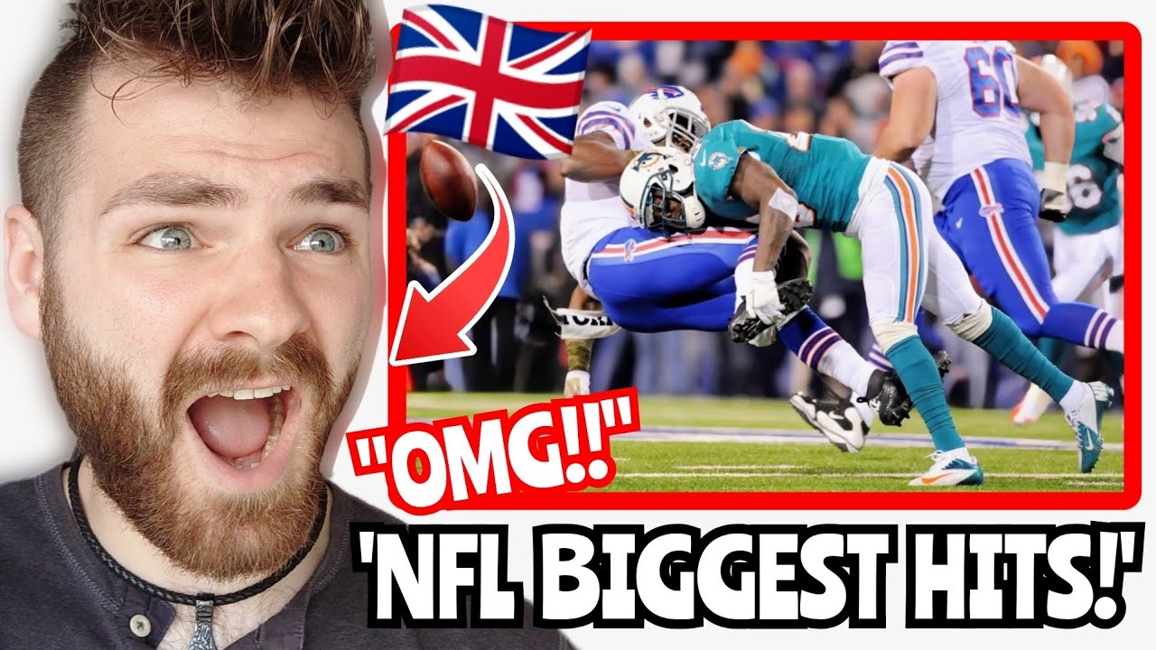 BRITISH Guy Reacts to BIGGEST Football Hits EVER | REACTION!!